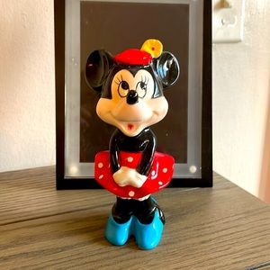 Ceramic Minnie Mouse figurine